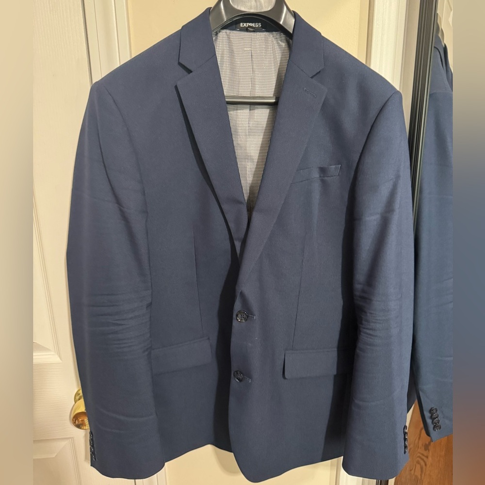 Suit Jacket Express Men's Classic navy blue